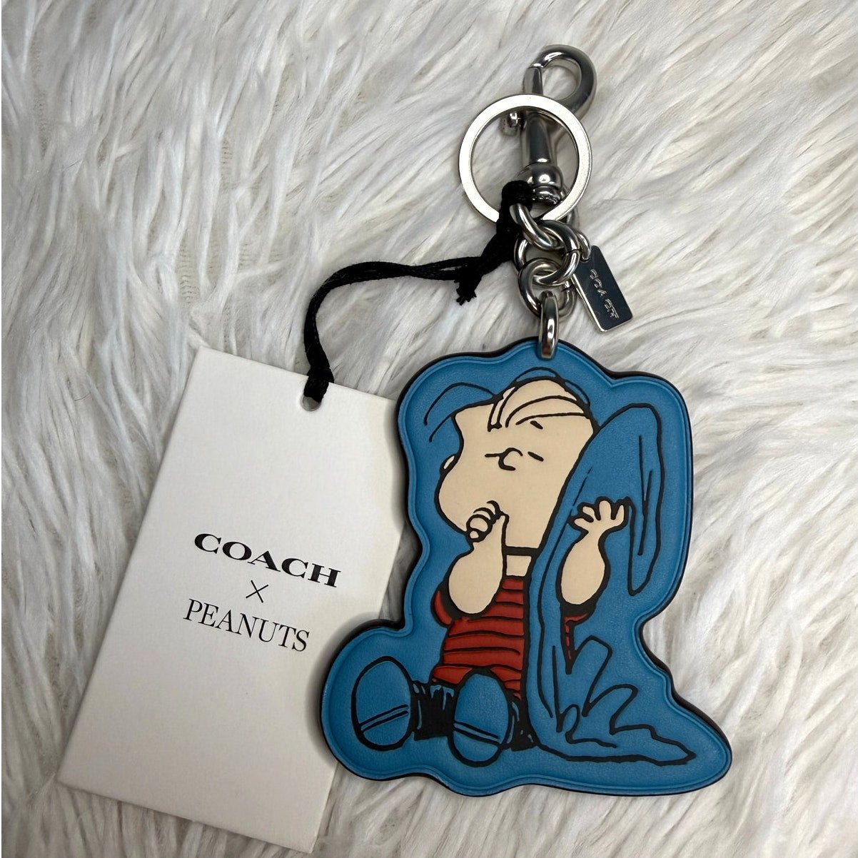9b6373b7-0928-4d29-907c-42efae1bd86d NWT Coach X Peanuts Linus Bag Charm - Image 1