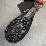 y2k COACH Leopard Silver Metallic Mini Purse shoulder bag - Image 3
