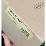 Vintage COACH Classic Pouch Mahogany 9261 Dominican Republic - Image 11