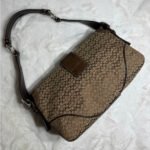 y2k COACH Vintage Brown Soho Flap Shoulder Bag - Image 2