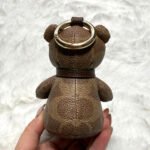 COACH Collectible Bear Bag Charm In Signature Canvas - Image 2