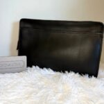 Vintage Coach 5225 Black Leather Document Laptop Portfolio Brief Case USA 1995