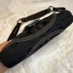 y2k COACH Vintage Black Soho Demi Flap 6280 Shoulder Bag - Image 3