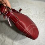 Y2k COACH F10908 Red Solo Hobo Shoulder Bag - Image 8