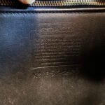 Vintaged Coach Willis 9927 Navy Top Handle Crossbody Shoulder Bag - Image 9