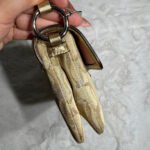 y2k COACH Vintage Demi Metallic Gold Silver Mini Purse - Image 7