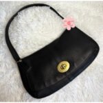 y2k COACH 11614 Ergo Flap Turnlock Shoulder Bag