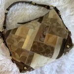 Y2K Coach 12523 Carly Signature Patchwork Hobo Bag Shoulder Bag - Image 2