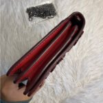 COACH Foldover Chain Clutch with Floral Applique Crossbody - Image 4