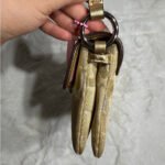 y2k COACH Vintage Demi Metallic Gold Silver Mini Purse - Image 8