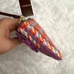 NWT COACH Hampton Houndstooth Wristlet - Image 7