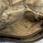 y2k COACH Vintage Black Soho Flap Shoulder Bag Purse - Image 9