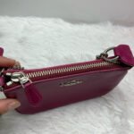 COACH Mini Purse Wristlet 15 in Leather F64791 - Image 6