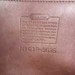 Vintage COACH Mahogany Convertible Clutch 9635 Costa Rica Crossbody Shoulder Bag - Image 11