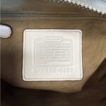 y2k Coach Vintage 2005 Signature 6267 Canvas Leather trim Hobo Bag Shoulder Bag - Image 6
