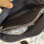 Vintage COACH y2k Black Hampton Canvas Tote - Image 8