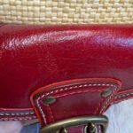 Vintage COACH y2k Red Natural Legacy Straw Tote Bag - Image 13