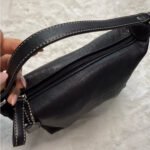 Y2K COACH Vintage Black Leatherware Mini Purse - Image 3