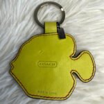 Vintage COACH y2k Fish Key Fob 1674 Bag Charm - Image 2