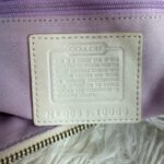 RARE! Coach Vintage Chelsea Tweed Hobo In Sequin Tea Rose Hobo Shoulder Bag - Image 6