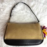 y2k Coach Vintage Demi Camel Hair Mini Purse Shoulder Bag - Image 2