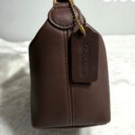 Vintage COACH Classic Pouch Mahogany 9261 Dominican Republic - Image 4