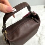 Vintage COACH Classic Pouch Mahogany 9261 Dominican Republic - Image 8