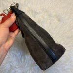 Vintage COACH 2001 Black Suede Shoulder Bag - Image 5