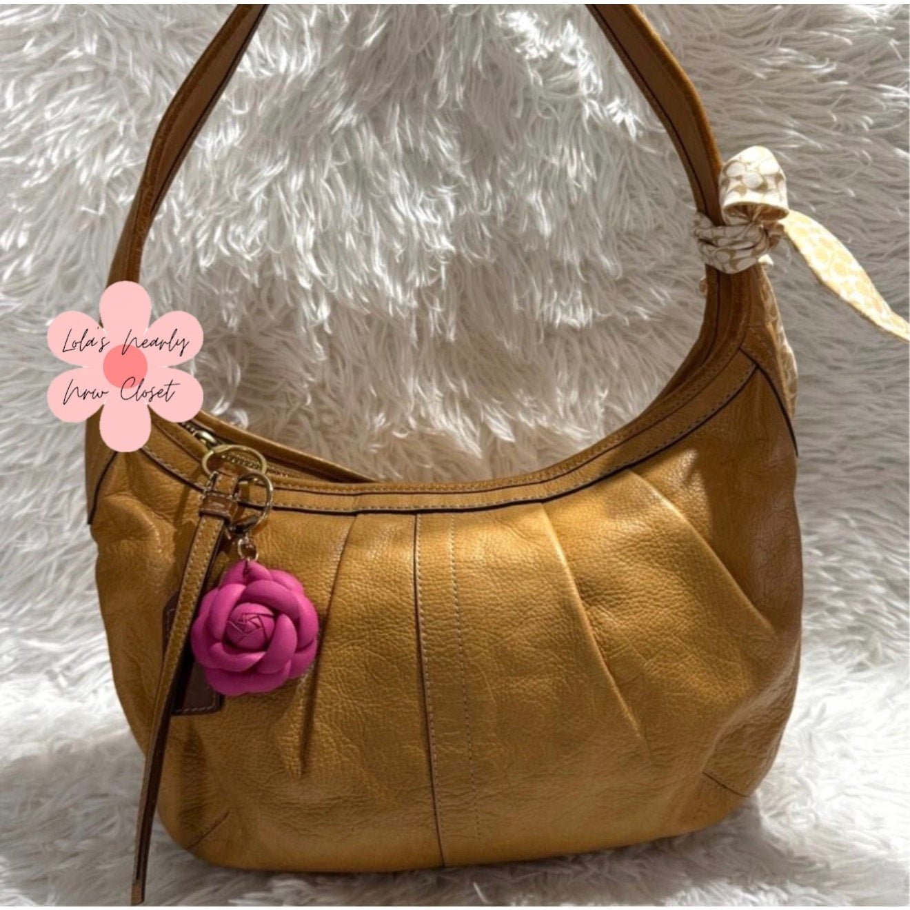 f85a0995-648c-4c83-bd36-92f28323bd18 COACH y2k Pleated Ergo Hobo Shoulder Bag - Image 1