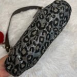 y2k COACH Leopard Silver Metallic Mini Purse shoulder bag - Image 5