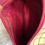 y2k COACH Heritage Plaid Mini Purse Shoulder Bag Wristlet - Image 12