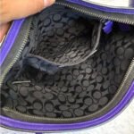 COACH 2014 Bleeker Sport Mini Duffle Purple 32281 Crossbody Shoulder Bag - Image 10